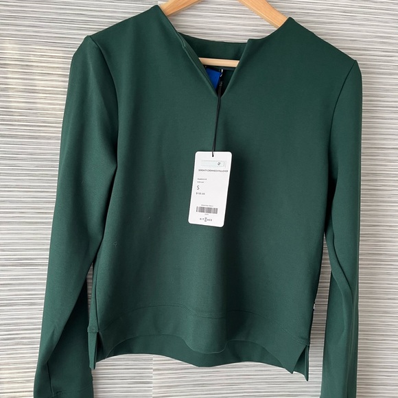 Kit and Ace crewneck pullover green shirt - Picture 3 of 13